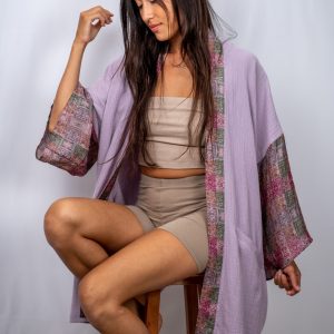 Courage Kimono – Purple