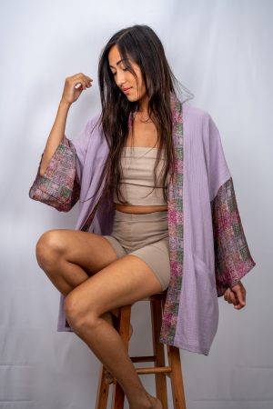 Courage Kimono – Purple