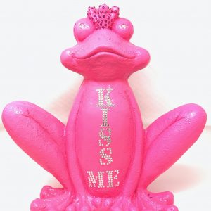 Frosch „Kiss me“
